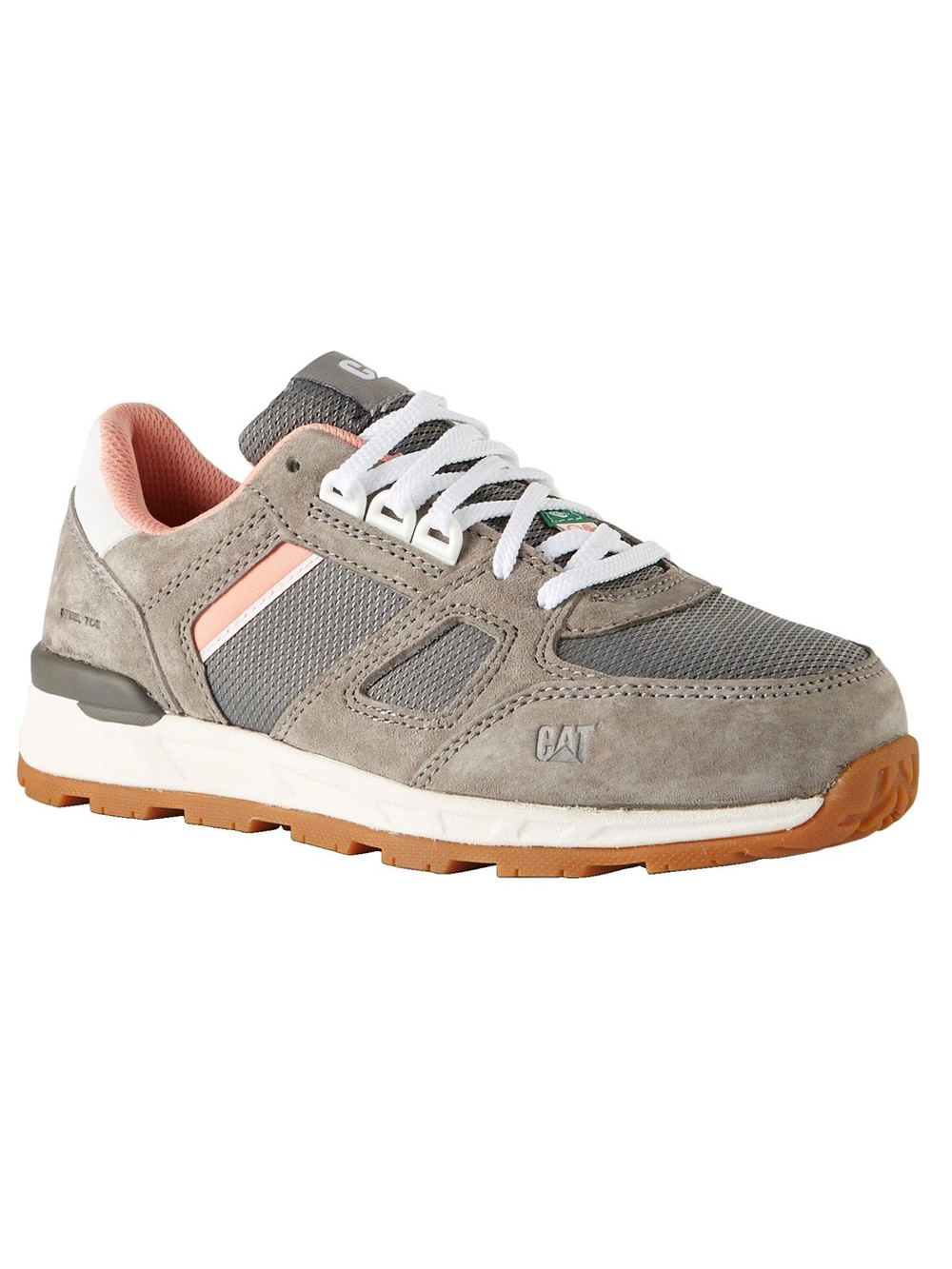 CAT Women's Woodward Steel Toe Steel Plate Athletic Safety Shoes
